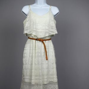 Charlotte Russe Womens Medium White Dress